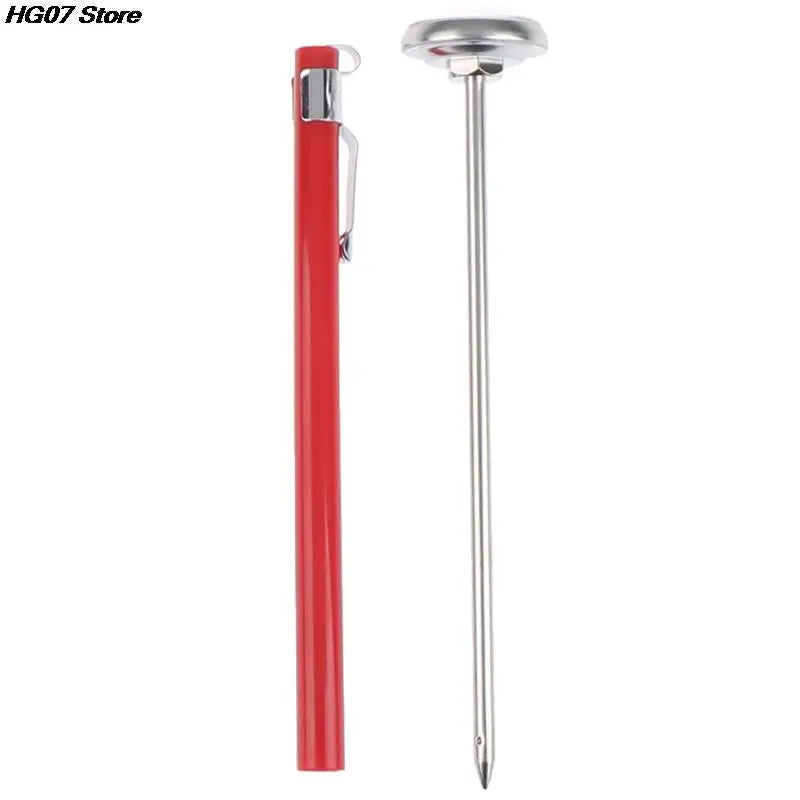 Stainless Steel Soil & Compost Thermometer | 0–100°C Dial