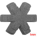12-Pack Felt Pan Protectors – 3 Sizes Cookware Divider Pads Cookware Protector Pads PRIMED 1 mm