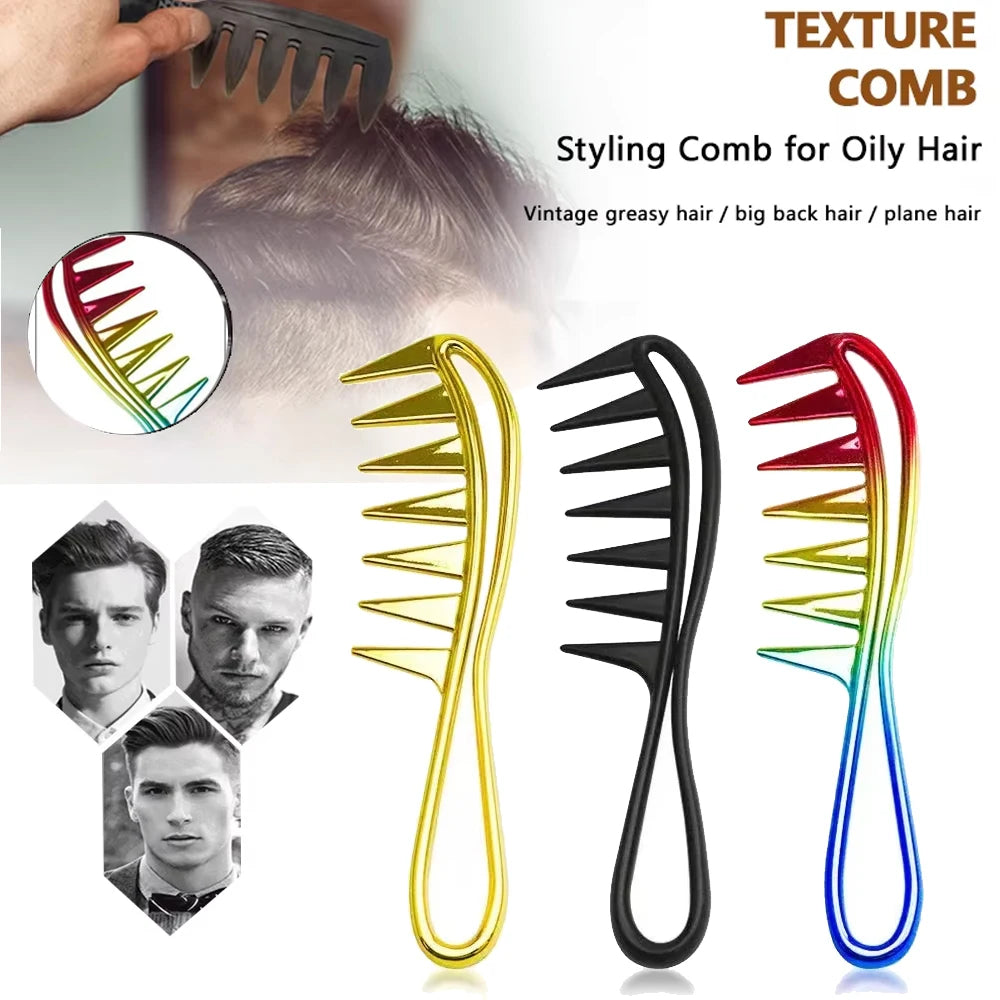 Wide Tooth Shark Comb – Anti-Static Hair Styling Tool