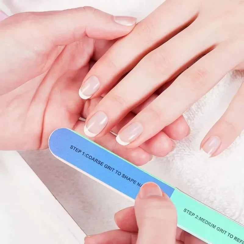 Professional Nail Polishing & Shaping File Bands – Home & Salon