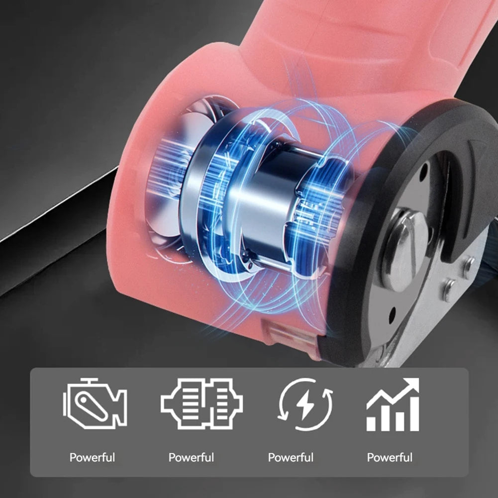 Cordless Electric Rotary Cutter | Fabric Leather Cardboard Electric Rotary Cutter PRIMED