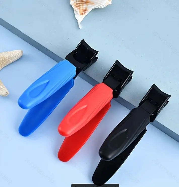 Stainless Steel Nail Clipper – Sharp Fingernail & Toenail Cutter Nail Clipper PRIMED 3pcs color random 88