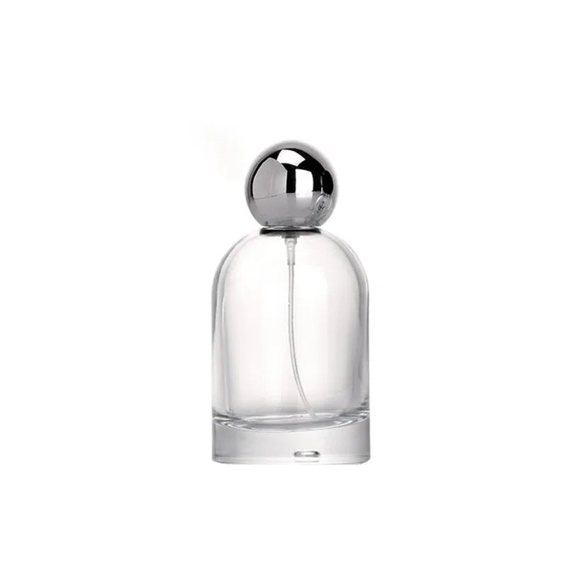 100ml Glass Perfume Spray Bottle – Refillable & Transparent