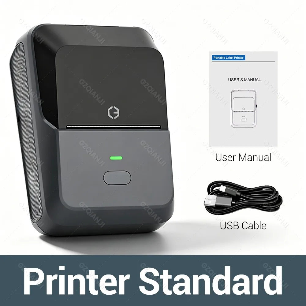 P2 Mini Bluetooth Thermal Label Printer – Barcode & Food Labels Thermal Label Printer PRIMED P2 Standard