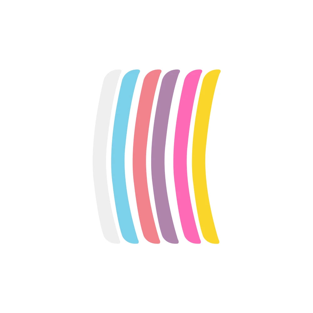6-Pack Reusable Silicone Lash Lift & Extension Eye Pads | NICOO Lash Extension Pads PRIMED 6 pairs 8