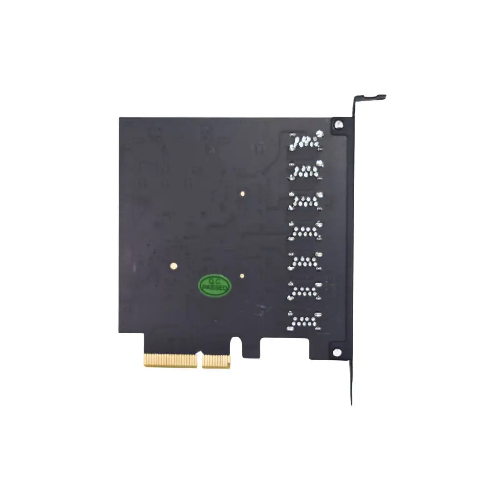 TISHRIC 7-Port USB 3.2 PCIe Expansion Card 10Gbps PCIE 4X PCIe USB Expansion Card PRIMED