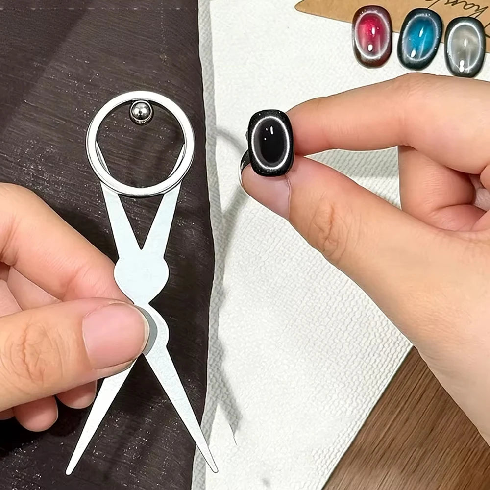 Halo Cat Eye Ring Nail Magnet Set – Void & Galaxy Effects Nail Magnet Tool PRIMED