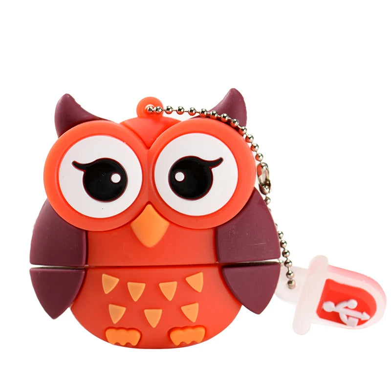 JASTER Cartoon Animal USB Flash Drive 8GB–64GB | USB 2.0 USB Flash Drive PRIMED A6 4GB CN