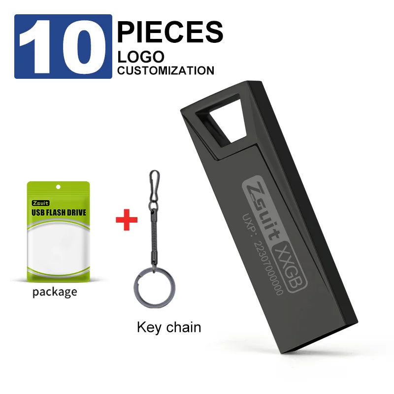 Z-Suit Metal USB Flash Drive 4GB–128GB | Waterproof Pen Drive