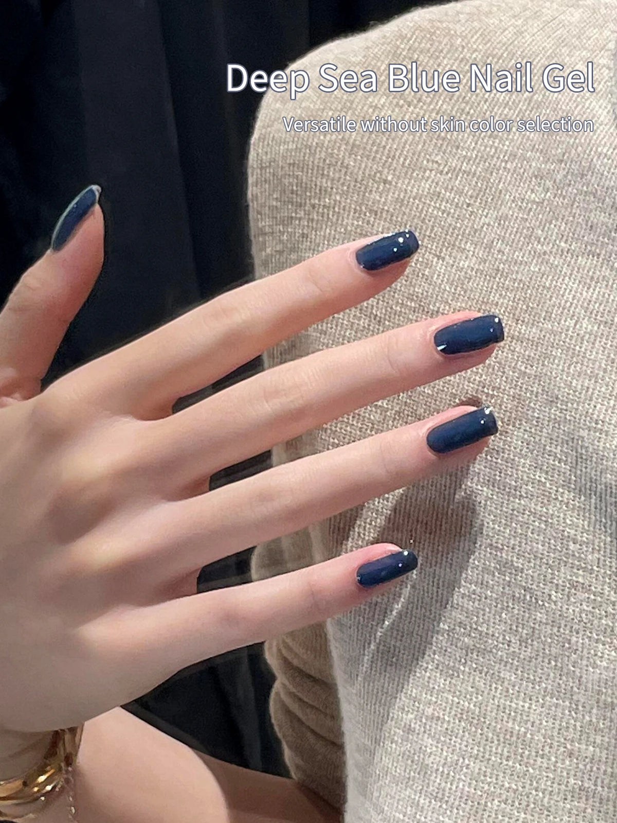 16ml Sea Blue UV Gel Nail Polish – Semi-Permanent Soak Off