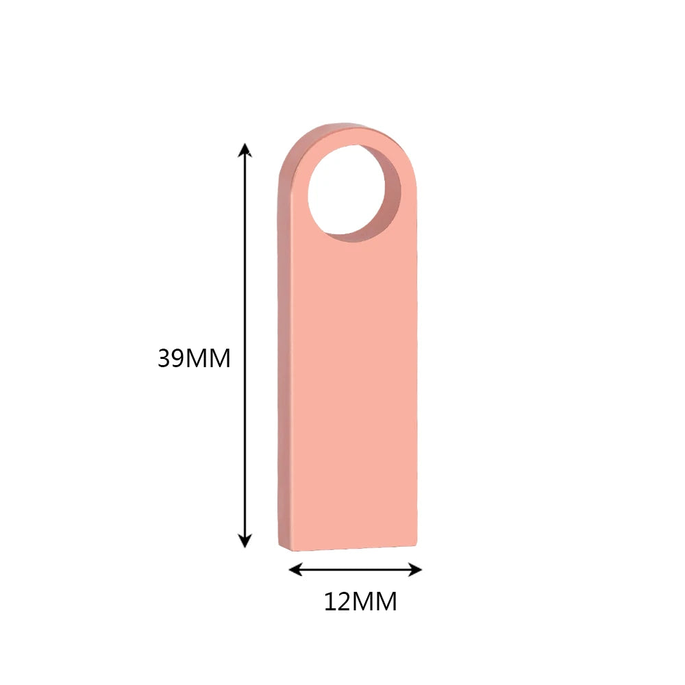 Metal USB Flash Drive Custom Logo | 4GB 8GB 16GB 32GB Gift USB Flash Drive PRIMED