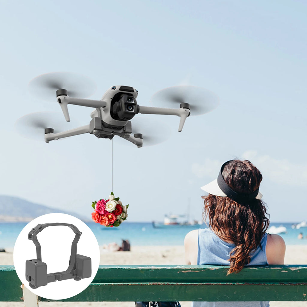 DJI Air 3/3S Drone Airdrop Thrower – 500g Payload Drop Drone Airdrop Thrower PRIMED