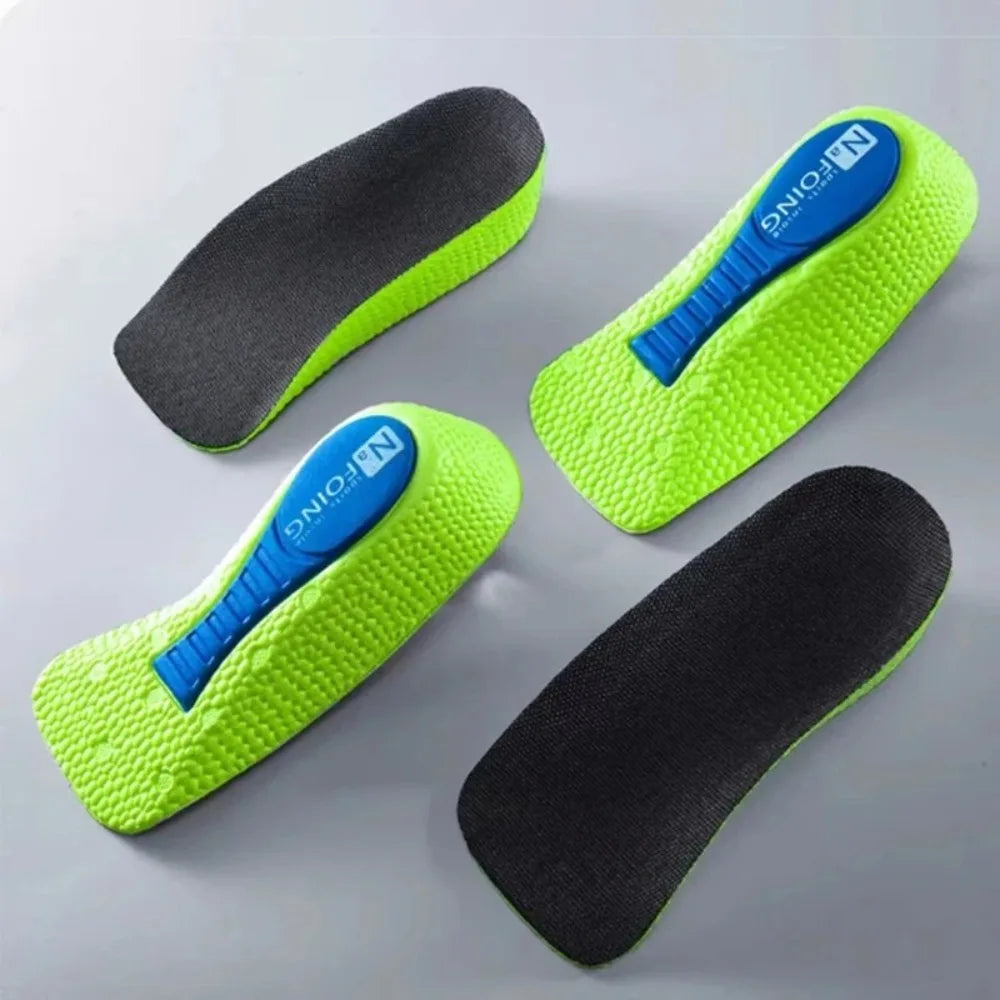 Memory Foam Height Increase Insoles – Arch Support 1.5–3.5cm Shoe Insoles PRIMED