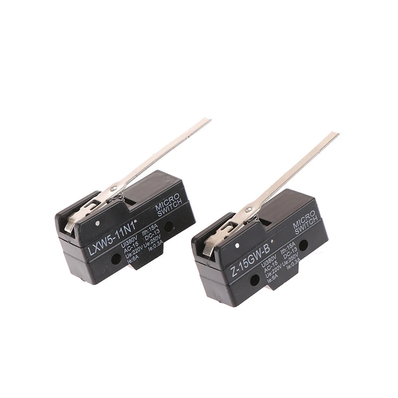 LXW5-11N1 Micro Limit Switch Long Lever SPDT Waterproof Micro Limit Switch PRIMED