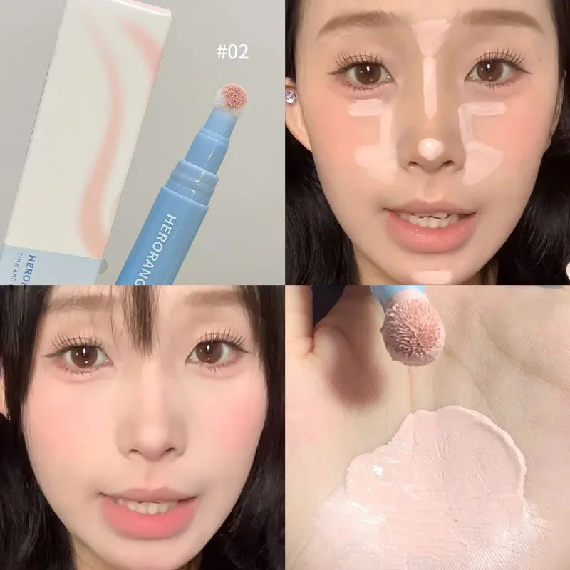 Soft Plush Tip Concealer Pen – Matte Full Coverage