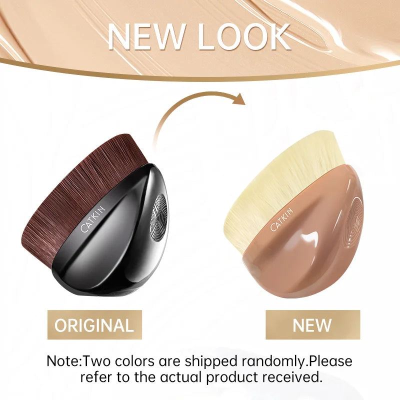 Catkin Flat Top Foundation Brush – Soft, Fluffy & Cruelty-Free