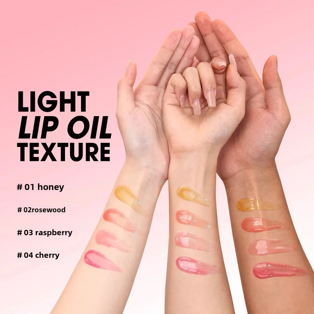 O.TWO.O Lip Oil Gloss Plumper – Moisturizing Shiny Tint Lip Oil Gloss PRIMED