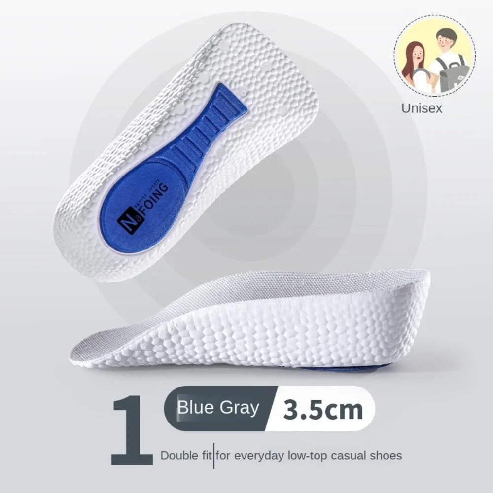 Memory Foam Height Increase Insoles – Arch Support 1.5–3.5cm Shoe Insoles PRIMED