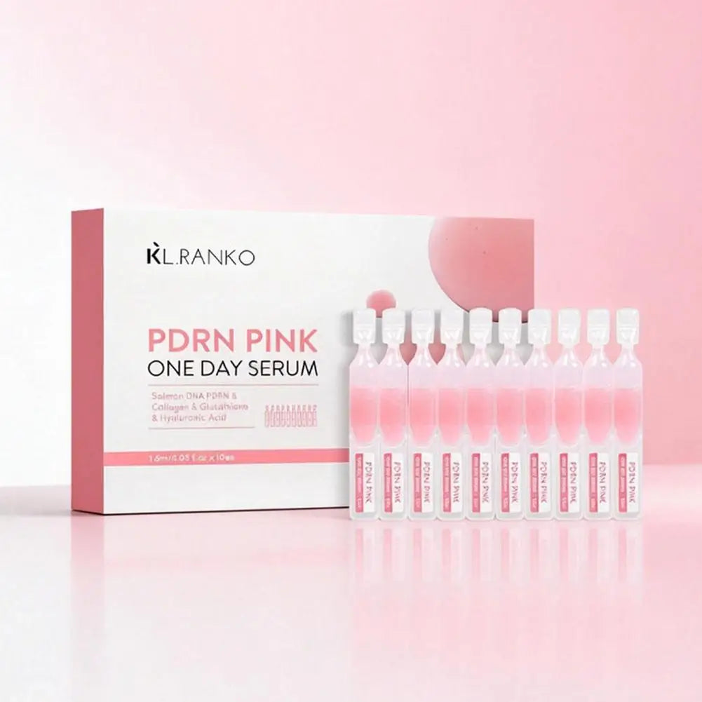 PDRN Pink Peptide Serum – Collagen Firming Ampoule 10-Pack Face Serum Ampoule PRIMED