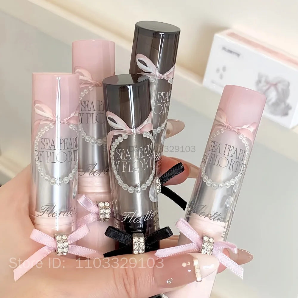 FLORTTE Glass Sea Solid Lip Gloss – Mirror Finish Lip Glaze Solid Lip Gloss PRIMED
