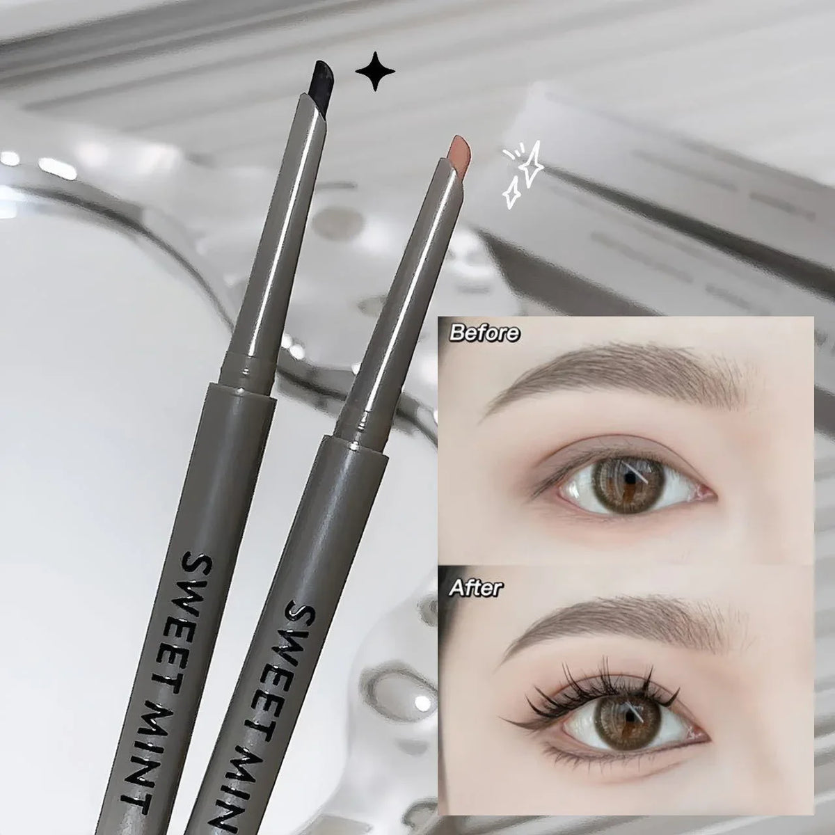 Matte Wine Red Waterproof Eyeliner Pencil | SWEET MINT Eyeliner Pencil PRIMED