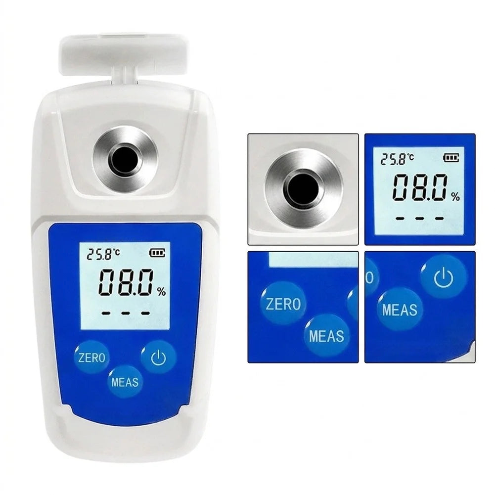 Digital Brix Refractometer – Handheld Sugar Meter IP65 Digital Brix Refractometer PRIMED