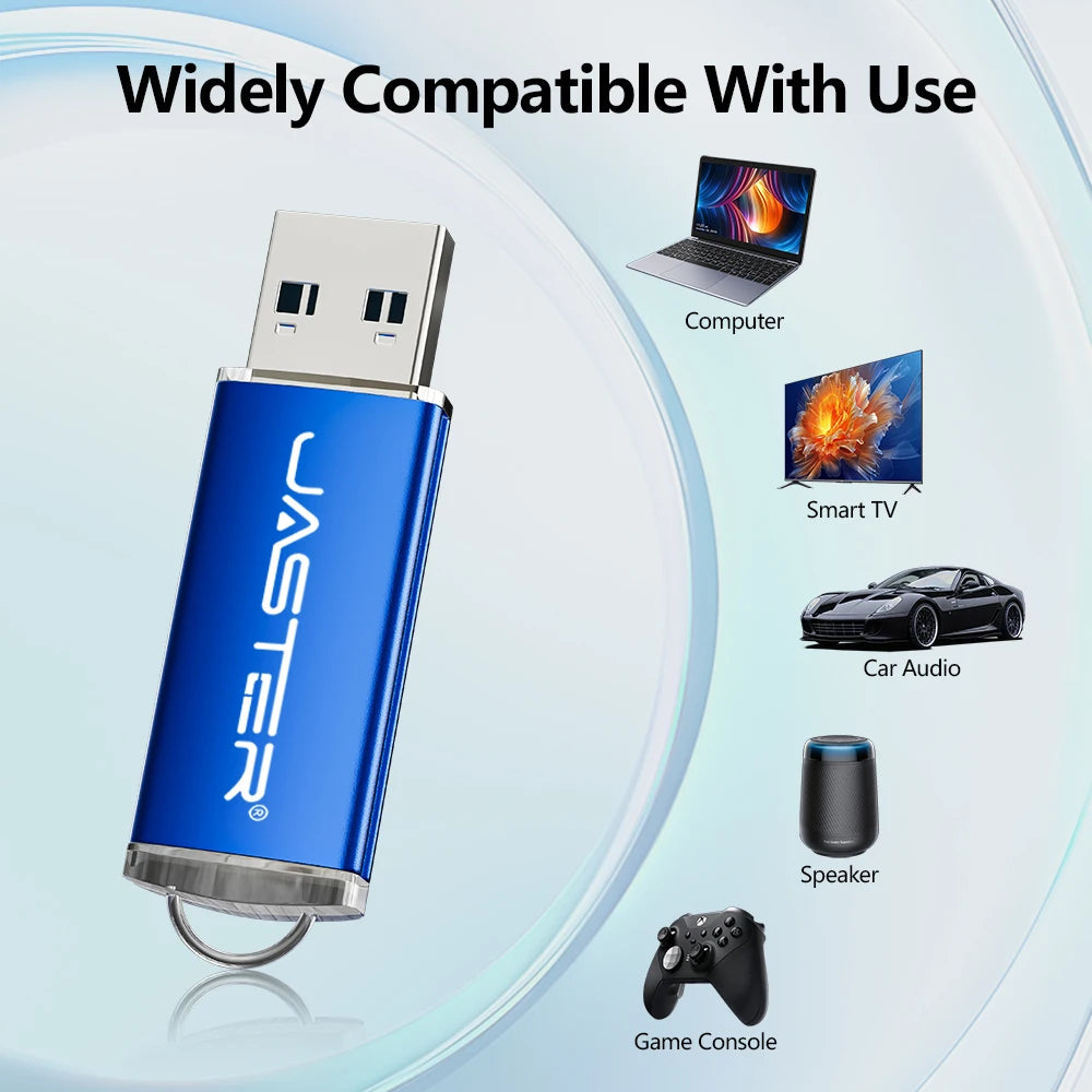 100-Pack USB 2.0 Flash Drives with Key Chain | 4GB–64GB USB Flash Drive PRIMED
