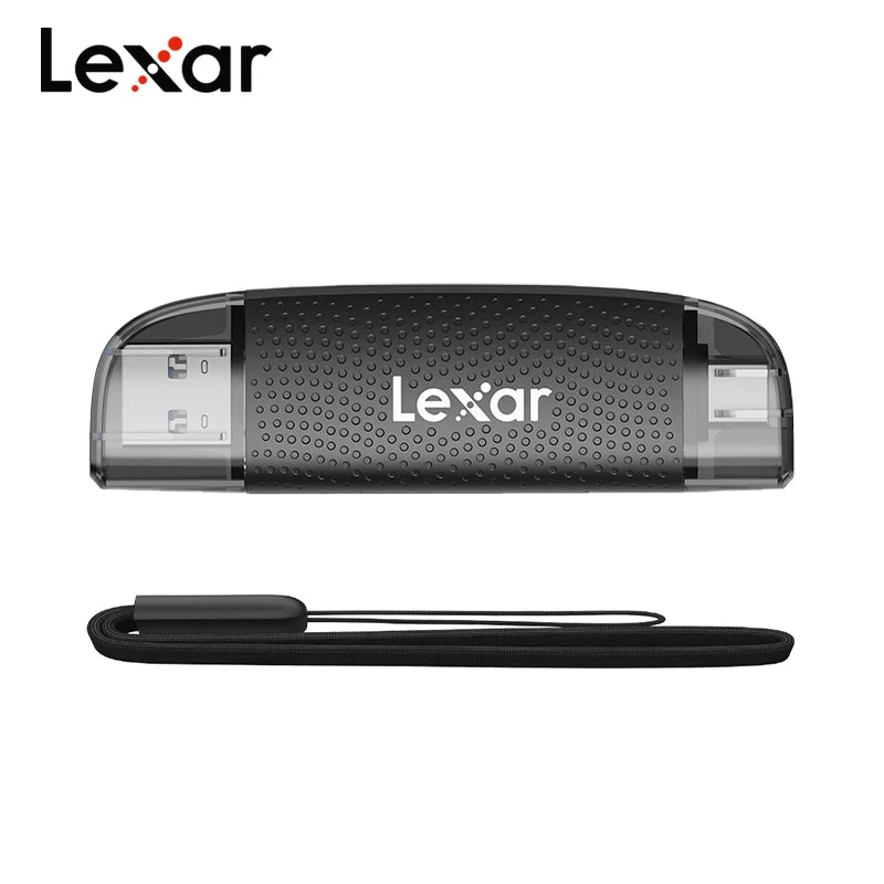 Lexar 2-in-1 USB-C SD & MicroSD Card Reader | 205MB/s USB Card Reader PRIMED Default Title