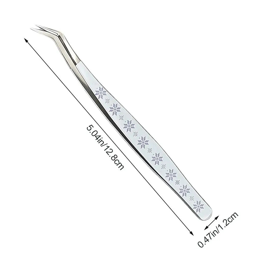 Anti-Static Curved Lash Extension Tweezers – Cartoon Design Lash Extension Tweezers PRIMED