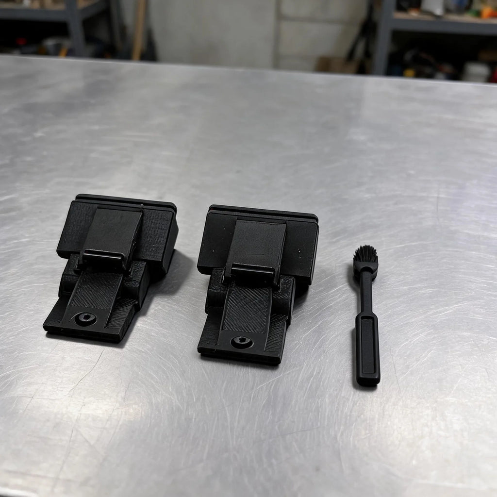 Turntable Dust Cover Hinge 2-Pack | Fits TN200 RT81 & More Turntable Replacement Part PRIMED