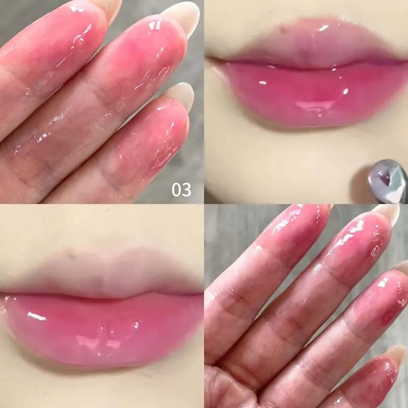 Plumping Lip Gloss Serum – Moisturizing & Long-Lasting Lip Gloss Serum PRIMED 03-GRAPE