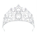 Glinda Crown Cosplay Headpiece – Halloween & Carnival Costume Costume Crown Headpiece PRIMED 01 One Size