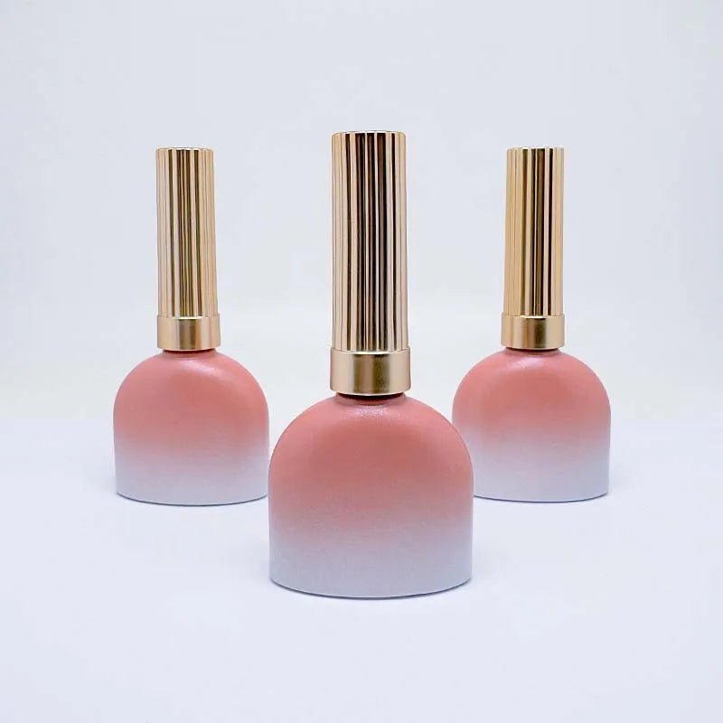 15ml Refillable Nail Polish Glass Bottle with Brush – Empty