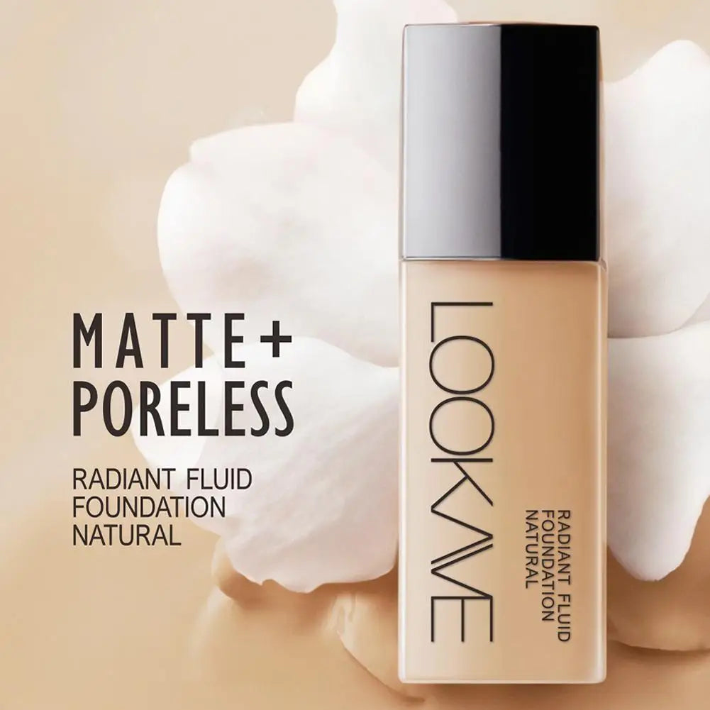 Waterproof Matte Liquid Foundation & Concealer – All Skin Types