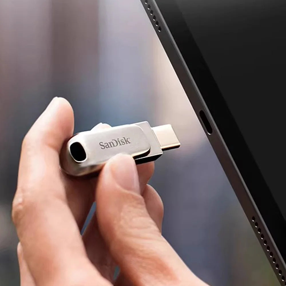 SanDisk Ultra Dual Drive Luxe USB 3.2 Type-C & Type-A Flash Drive USB Flash Drive PRIMED
