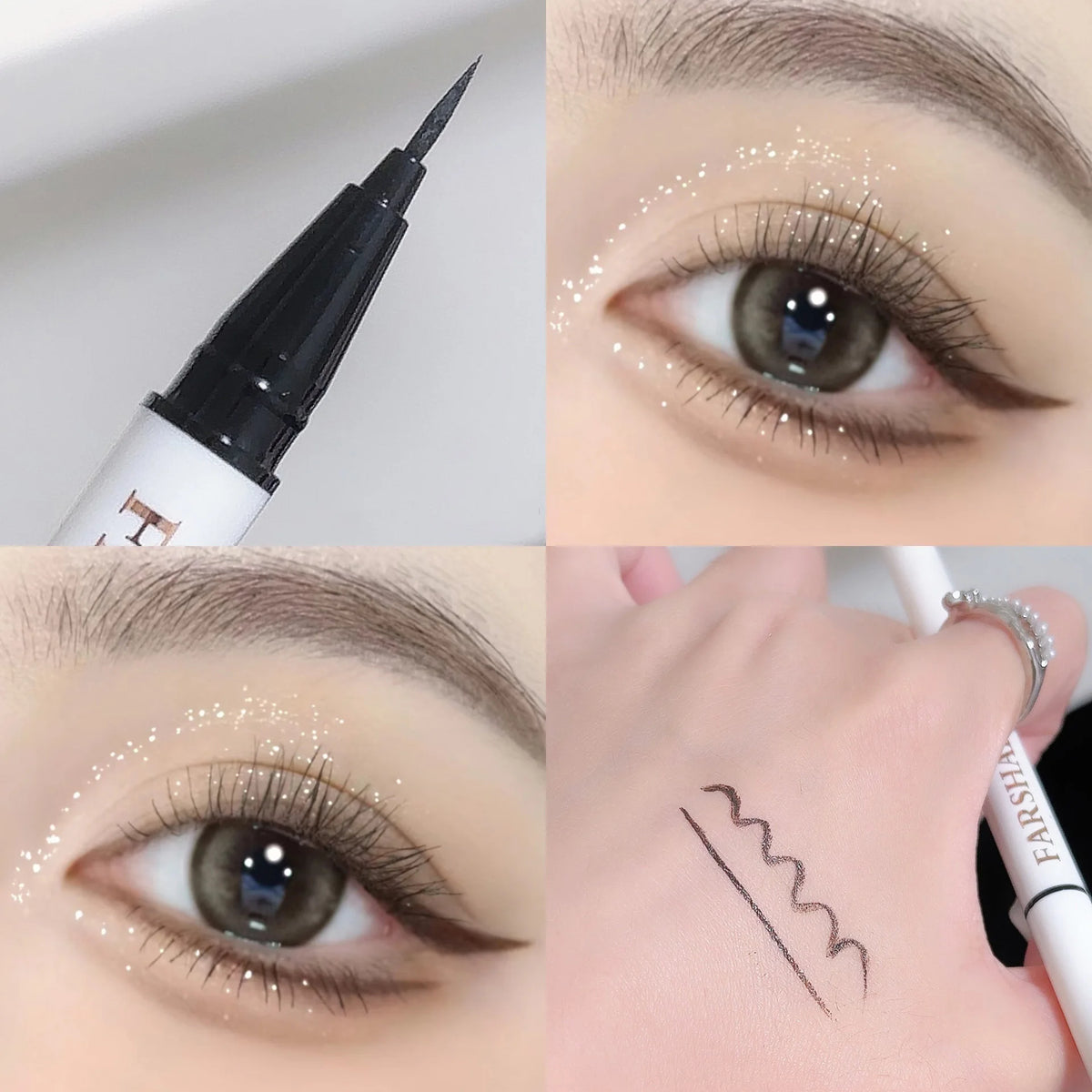 0.1mm Colorful Liquid Eyeliner Pen – Waterproof & Long-Lasting
