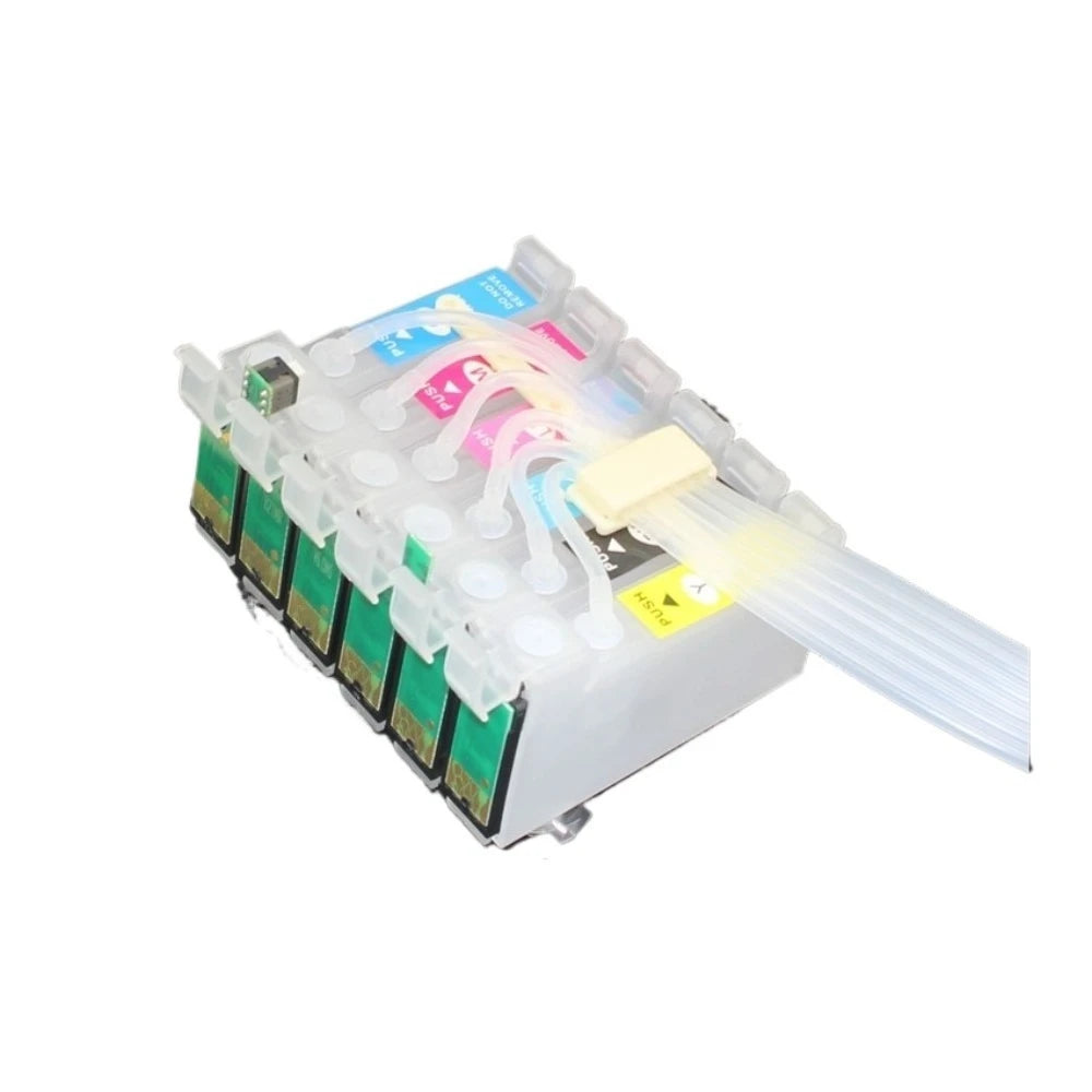 T0791-T0796 CISS Ink Cartridges with ARC for Epson Stylus Photo CISS Ink Cartridges PRIMED