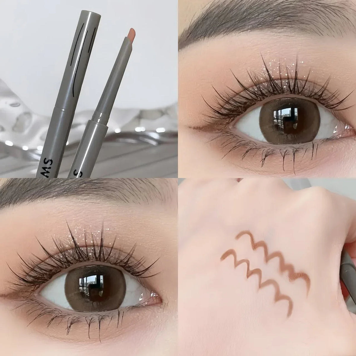 Matte Wine Red Waterproof Eyeliner Pencil | SWEET MINT Eyeliner Pencil PRIMED 04
