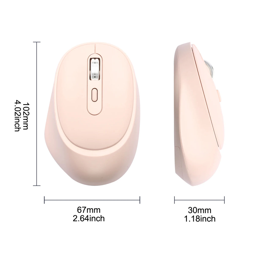 2.4G Wireless Optical Mouse – 3 DPI Levels, PC & Mac Wireless Mouse PRIMED