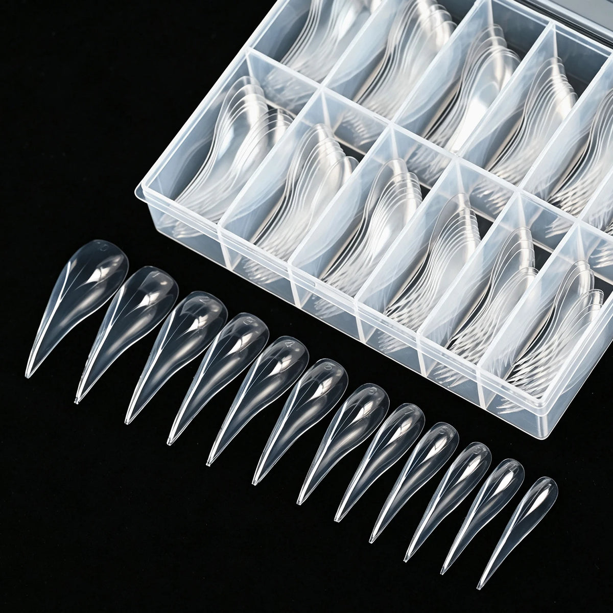 120Pcs Eagle Claw Press On Nails – Cat Claw Fake Nail Tips Press On Nails PRIMED