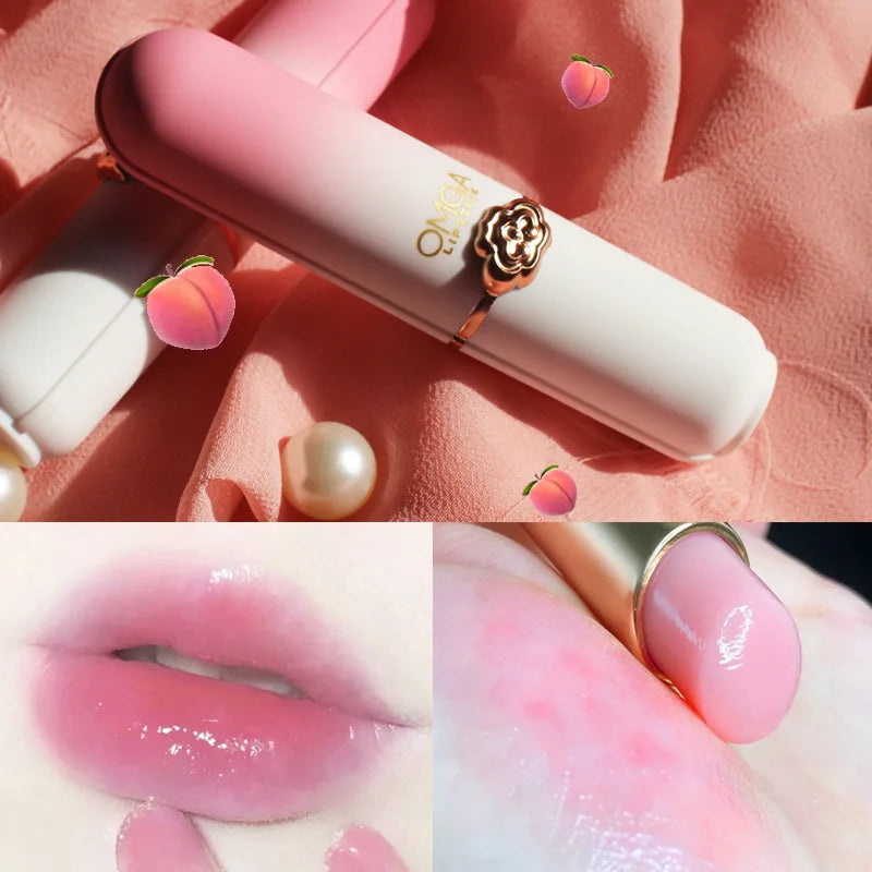 Crystal Color-Changing Lip Balm – Aloe & Strawberry, 3g Color-Changing Lip Balm PRIMED