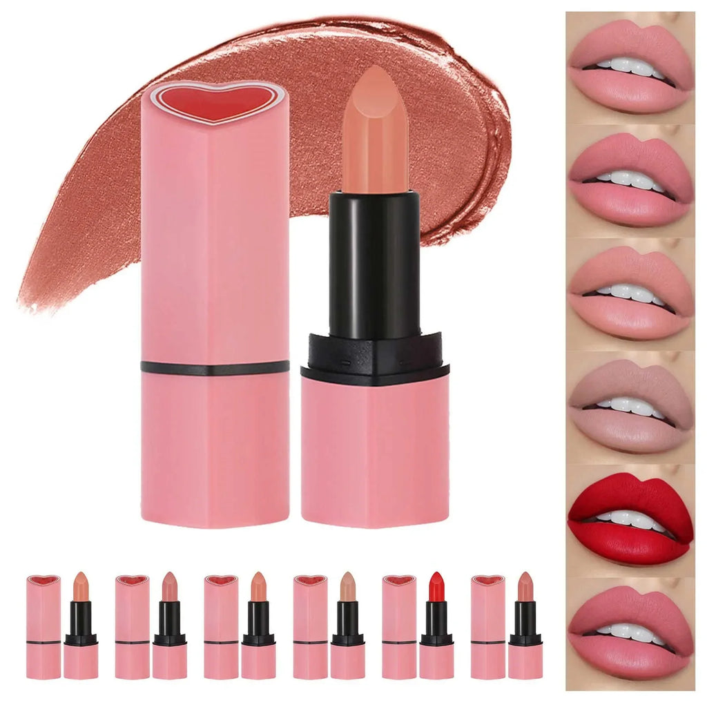 Dragon Ranee Heart Lipstick – Matte Glossy Lip Tint 3.5g Matte Lip Tint PRIMED