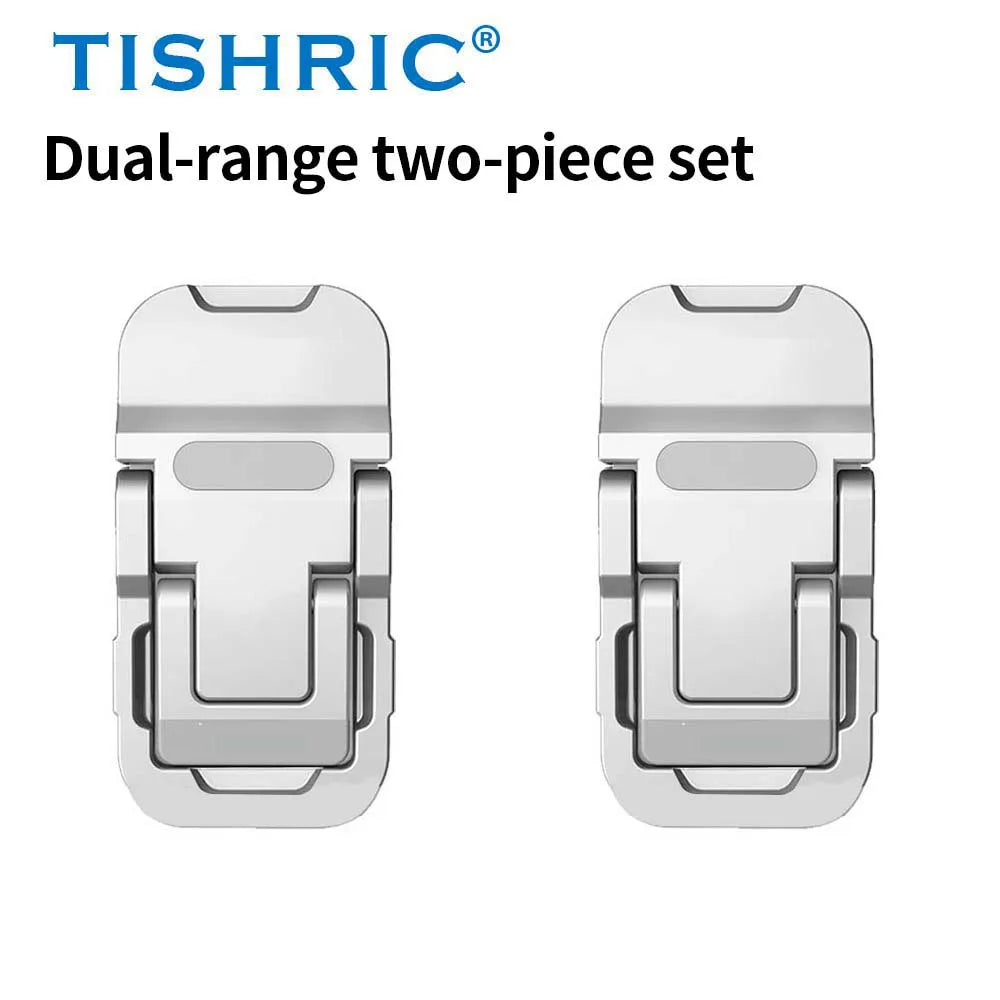 TISHRIC Mini Folding Laptop Stand Legs – Aluminum, Ultra-Thin