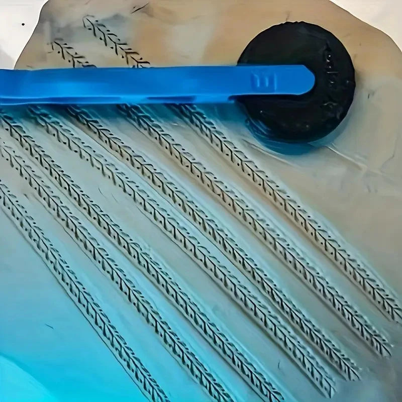 Egyptian Clay Texture Stamp Roller | Pottery & DIY Craft Tool Clay Texture Roller PRIMED A1