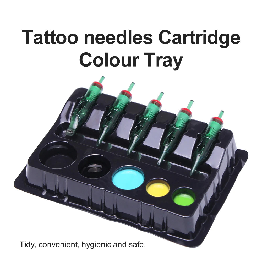 Tattoo Ink Cartridge & Needle Placement Rack | Disposable