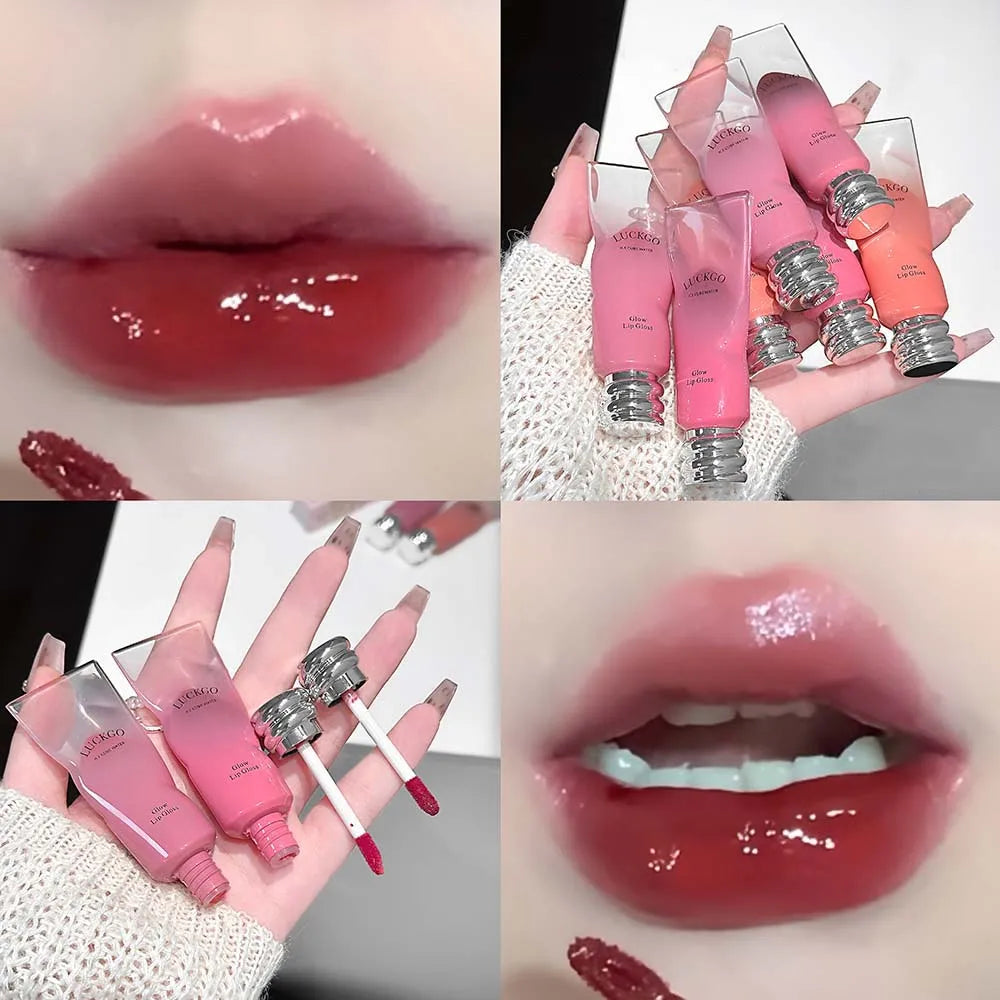 ZYXUAQIR Water Plump Lip Gloss – Mirror Shine, Long-Lasting
