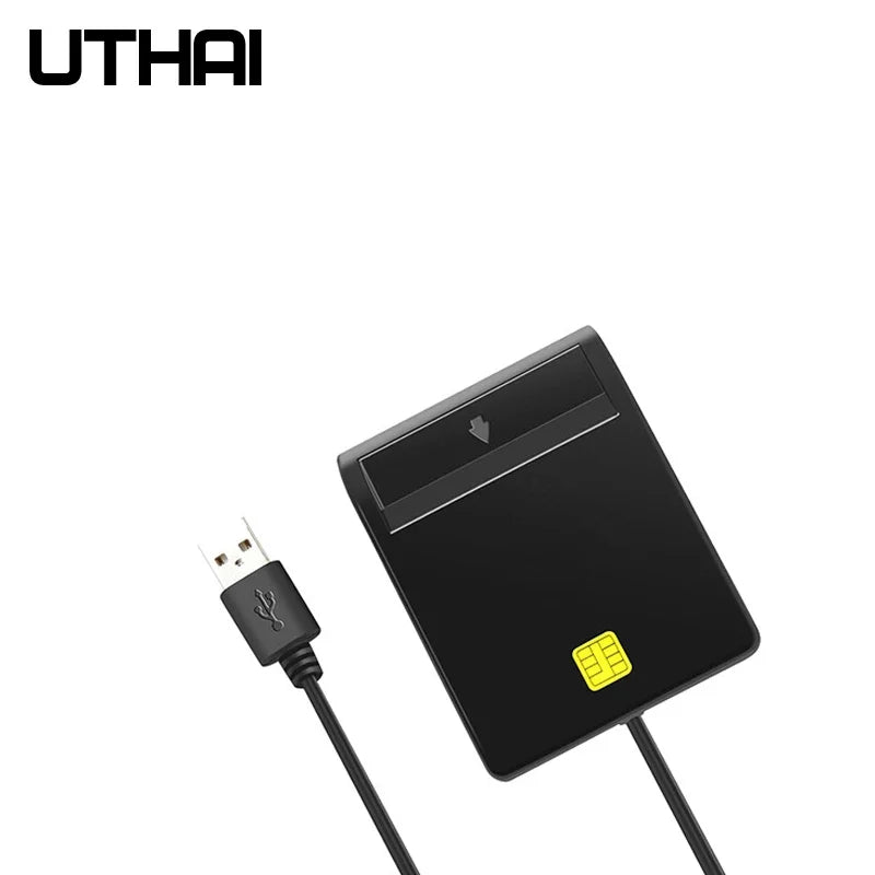 UTHAI USB Smart Card Reader IC/ID EMV ISO 7816 – XJF-607 USB Smart Card Reader PRIMED