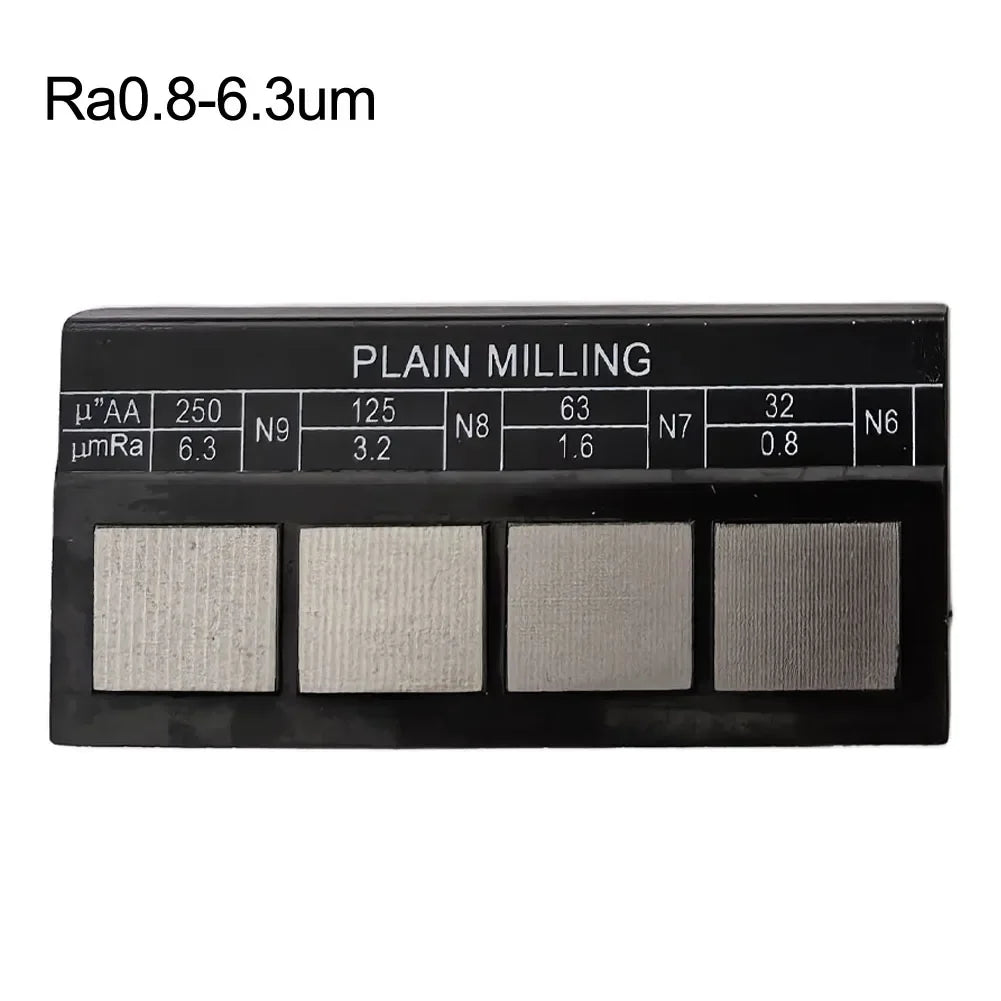 Surface Roughness Comparator Sample Block Set – Lathe & Milling