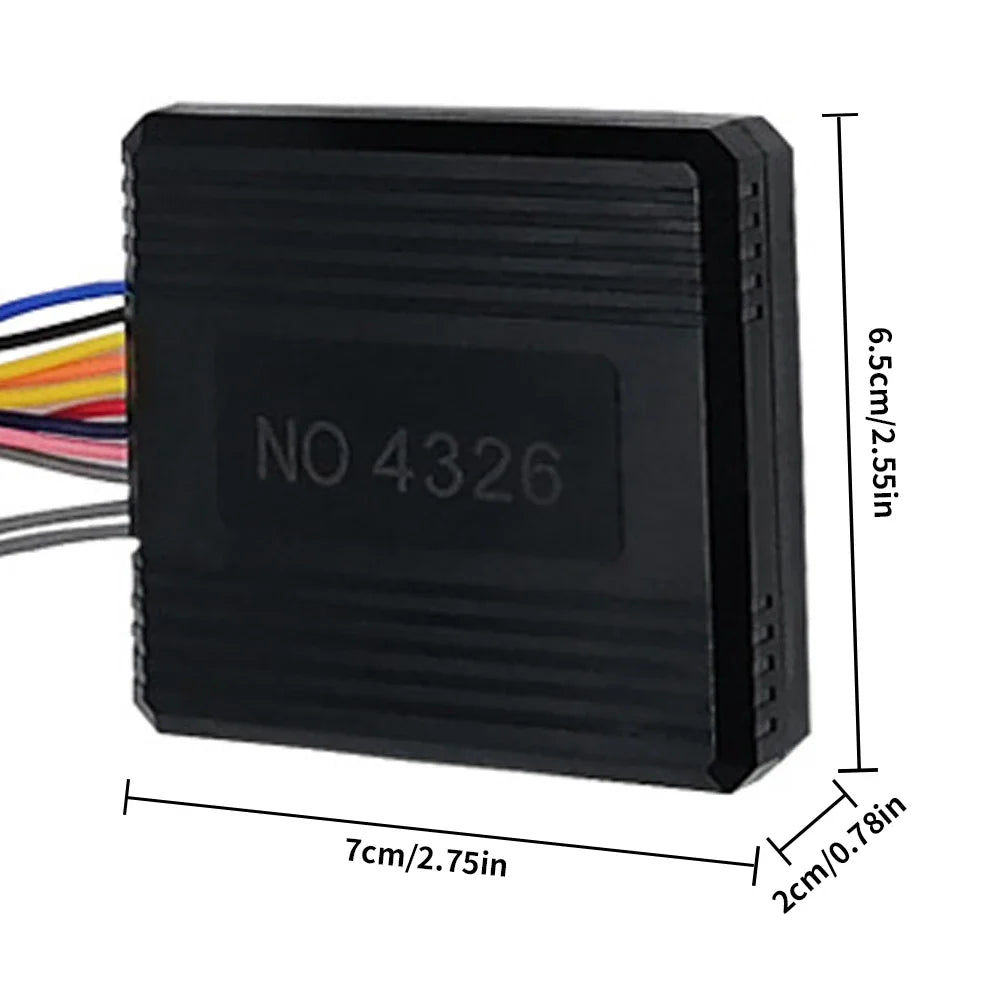 12V Motorcycle Anti-Theft Alarm System with Remote Control Motorcycle Security Alarm PRIMED