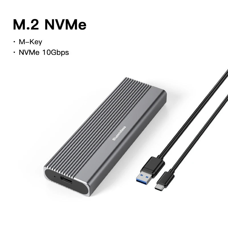 UTHAI NVMe SSD Enclosure Dual Protocol USB-C 10Gbps | 8TB